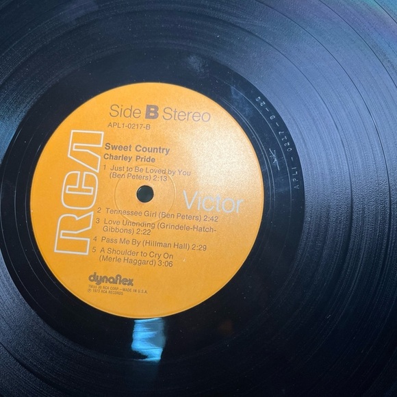 Charley Pride Sweet Country Vinyl Record 1973 - Picture 9 of 9